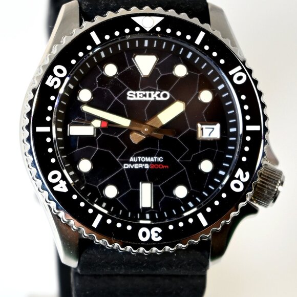 Custom Men’s 42mm SeikoMod NH35A Automatic Diver 20atm Sapphire Prospex style - Picture 1 of 6
